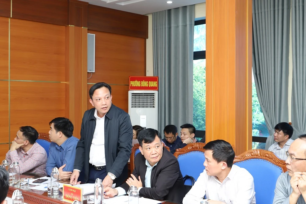 Fel kell gyorsítani a Thang Long Ipari Park, Thanh Hoa építésébe és üzleti infrastruktúrájába történő befektetési projekt megvalósításának előrehaladását