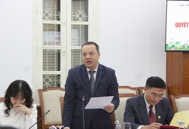 Bộ VHTTDL công bố và trao các quyết định về bổ nhiệm cán bộ - Ảnh 7.