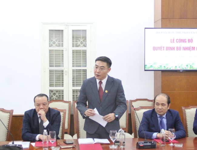 Bộ VHTTDL công bố và trao các quyết định về bổ nhiệm cán bộ - Ảnh 8.