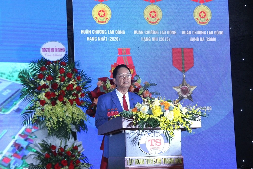 ក្រុមហ៊ុនភាគហ៊ុនរួម Tien Son Thanh Hoa Group ប្រារព្ធខួបលើកទី 30 របស់ខ្លួន។