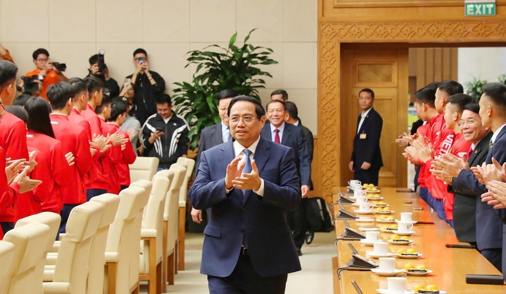 Jeder Athlet sollte die Leidenschaft in seinem Herzen tragen, innere Stärke fördern und den vietnamesischen Geist verkörpern – Foto 1