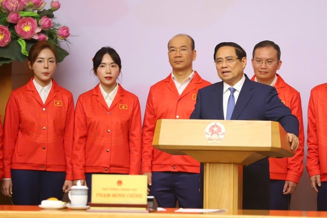 Thủ tướng Phạm Minh Chính: Mỗi tấm huy chương là niềm vui, hạnh phúc, niềm tự hào cho dân tộc, đất nước, mỗi người dân Việt Nam - Ảnh 2.