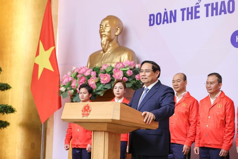 Thủ tướng: Đoàn Việt Nam dự SEA Games 33 với tinh thần thể thao cao thượng và niềm tự hào dân tộc- Ảnh 2.