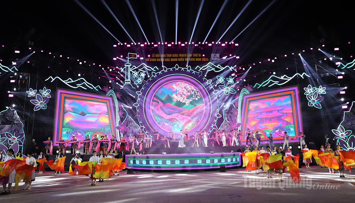 Une performance artistique lors de la répétition