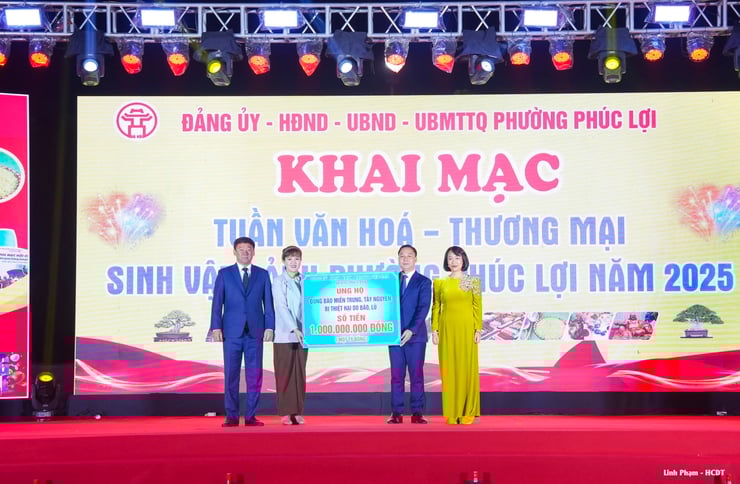 Khai mạc Tuần Văn hóa - Thương mại - Sinh vật cảnh phường Phúc Lợi năm 2025- Ảnh 8.