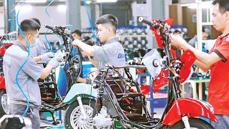 Производственная деятельность компании DK Viet Nhat Electric Vehicle One Member Limited Liability Company.