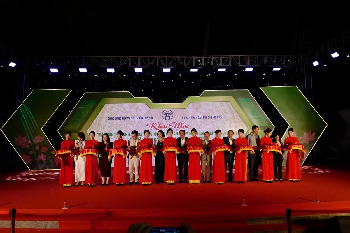 Khai mạc tuần hàng. Ảnh: Ban Tổ chức.