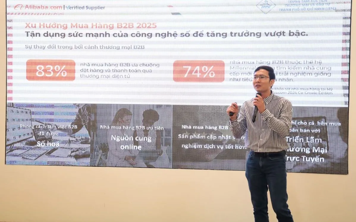 Trong bối cảnh nền kinh tế số phát triển mạnh mẽ, xuất khẩu trực tuyến đã trở thành một trong những xu hướng quan trọng giúp doanh nghiệp mở rộng thị trường quốc tế.