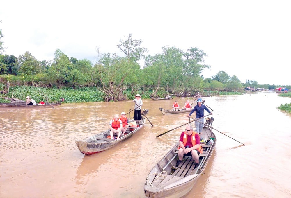 Turismeprodukter med sterke elve- og hagekarakteristikker tiltrekker seg utenlandske turister.