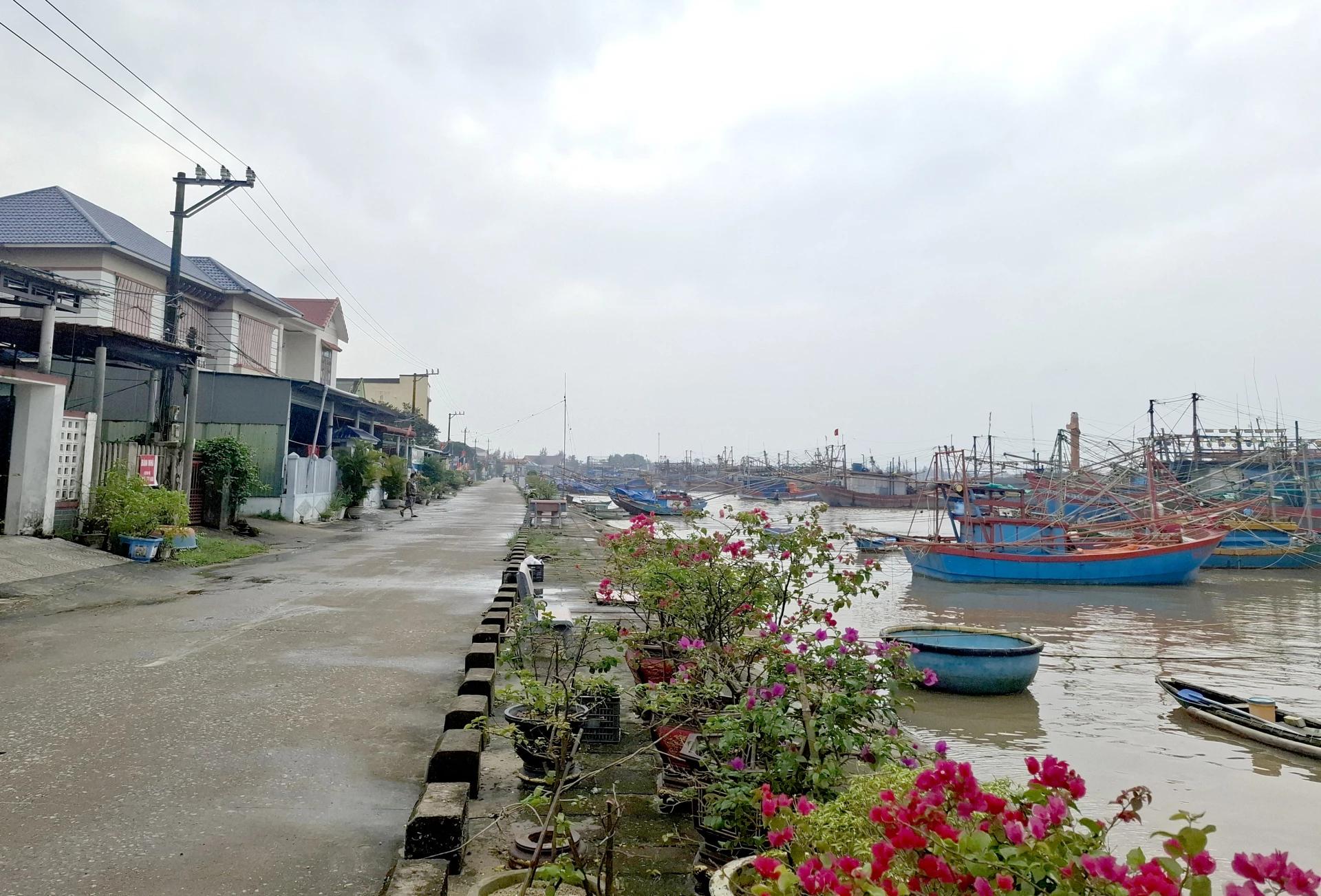 Et hjørne av landsbyen Phu Hoi, Nam Cua Viet kommune - Foto: S.H