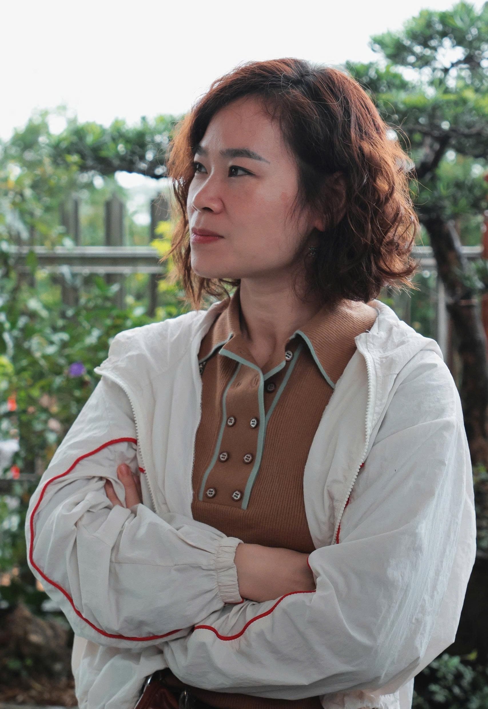 Bà Nguyễn Thị Quỳnh Hương, Quản lý Dự án, Tổ chức Phát triển Hà Lan SNV, cho biết mô hình ESC giúp các chủ trang trại giảm thiểu rủi ro tài chính, đồng thời đảm bảo chất lượng và dịch vụ vận hành. Ảnh: Phương Linh.