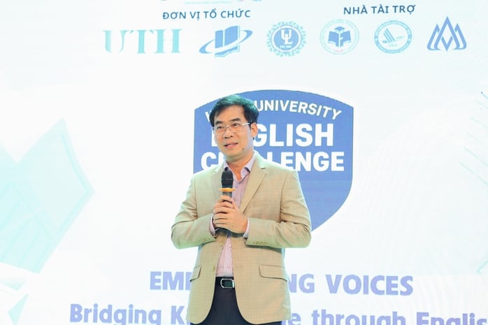 Sinh viên Trường ĐH Luật TP CM đoạt giải nhất cuộc thi  tranh biện bằng tiếng Anh - Ảnh 1.