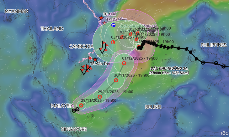 áp thấp nhiệt đới - Ảnh 1.