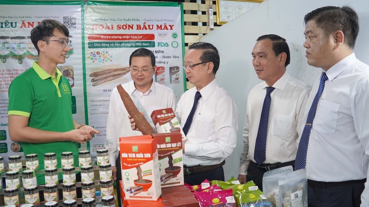 TP.HCM phấn đấu có từ 5 - 10 sản phẩm OCOP 5 sao trong giai đoạn 2025 - 2030. Ảnh: Lê Bình.