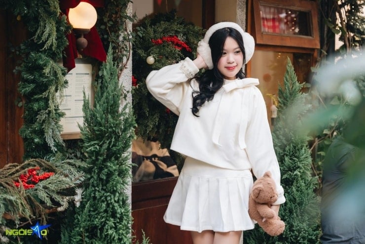 Ställ dig i kö för att ta julbilder i en 100 meter lång gränd i koreansk stil - 4