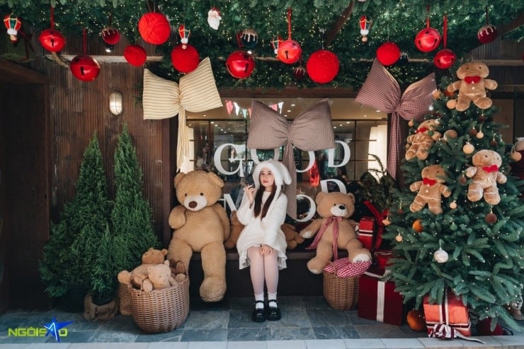 Ställ dig i kö för att ta julbilder i en 100 meter lång gränd i koreansk stil - 6