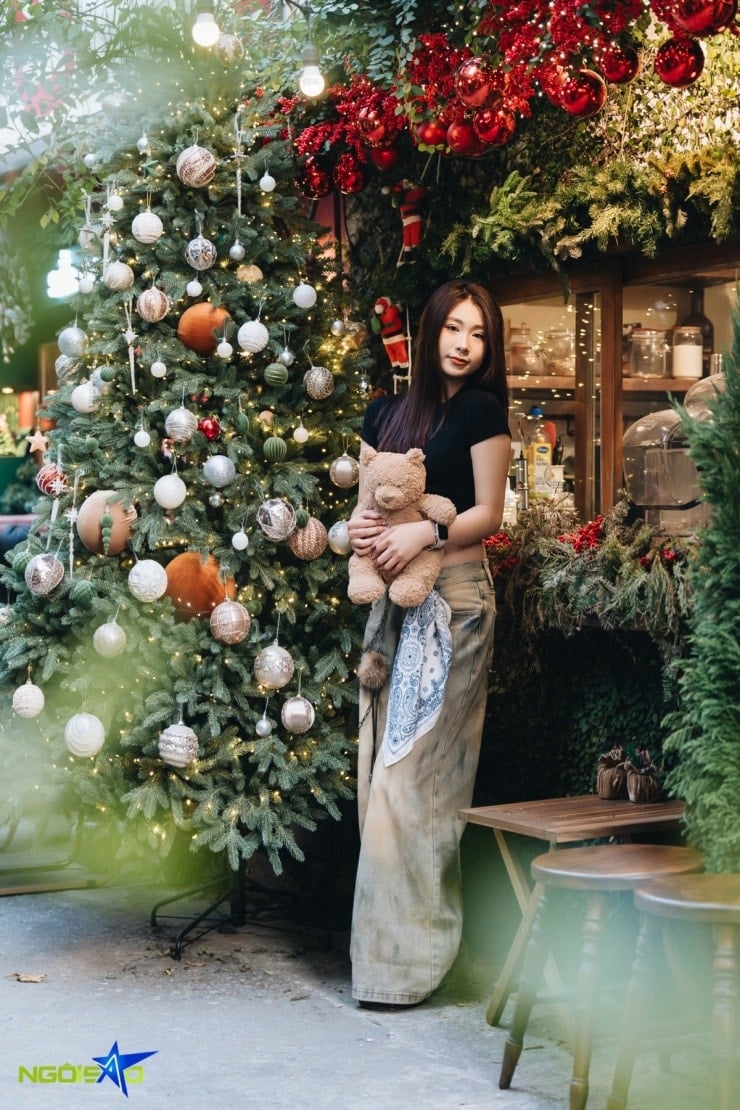 Ställ dig i kö för att ta julbilder i en 100 meter lång gränd i koreansk stil - 12