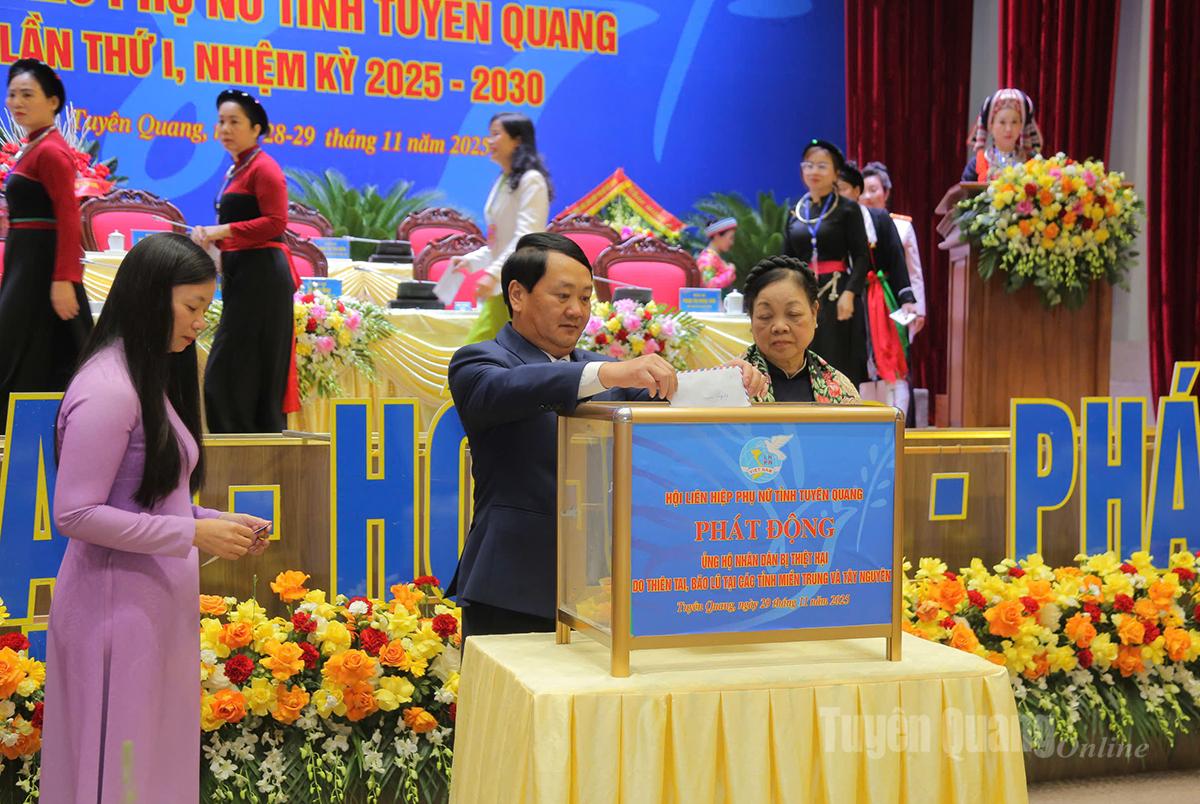 Delegaci wspierają osoby dotknięte klęskami żywiołowymi w regionach Central i Central Highlands