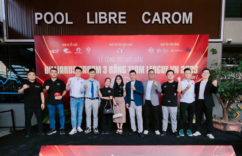 เวียดนาม 3-Cushion Carom Billiards จัดการแข่งขันแบบทีมเป็นครั้งแรกด้วยรูปแบบที่น่าดึงดูด - ภาพที่ 6
