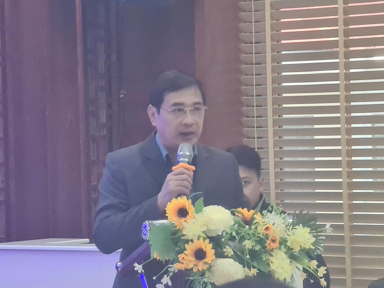 Senhor Tran Quoc Anh, Diretor Adjunto do Departamento de Ciência e Tecnologia da província de Lang Son.