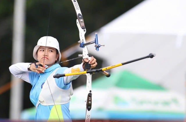 'Gouden hattrick' keert terug, Vietnamees boogschieten wil 3 SEA Games 33-kampioenschappen winnen - Foto 2.