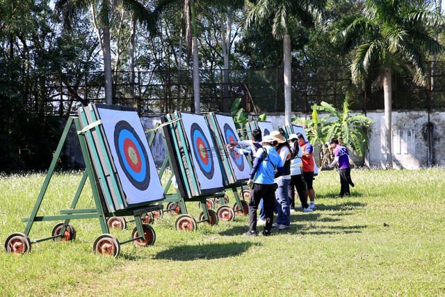 'Gouden hattrick' keert terug, Vietnamees boogschieten mikt op winst van 3 SEA Games 33-kampioenschappen - Foto 3.