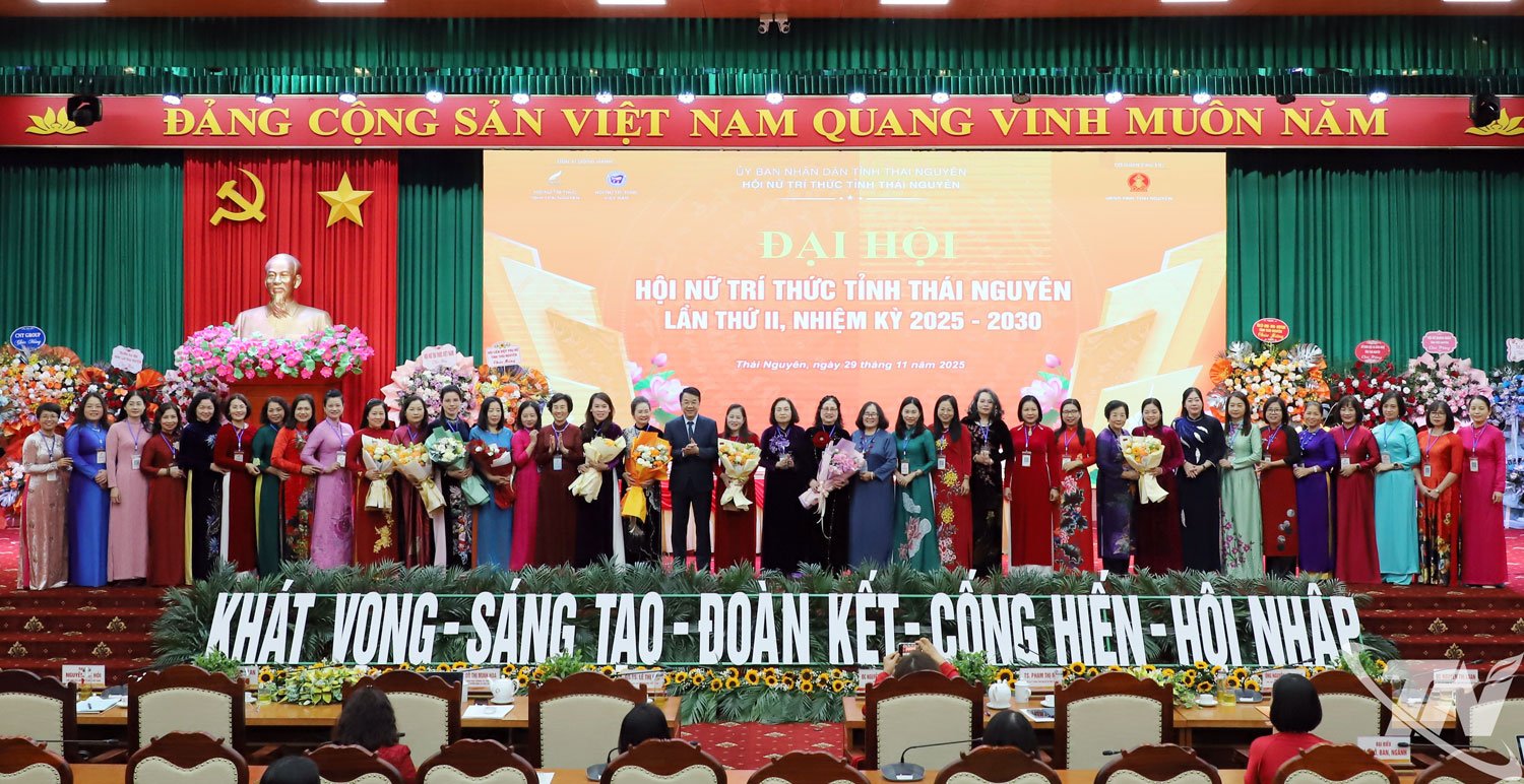 2025~2030년 임기 타이응우옌성 여성지식인협회 집행위원회 출범