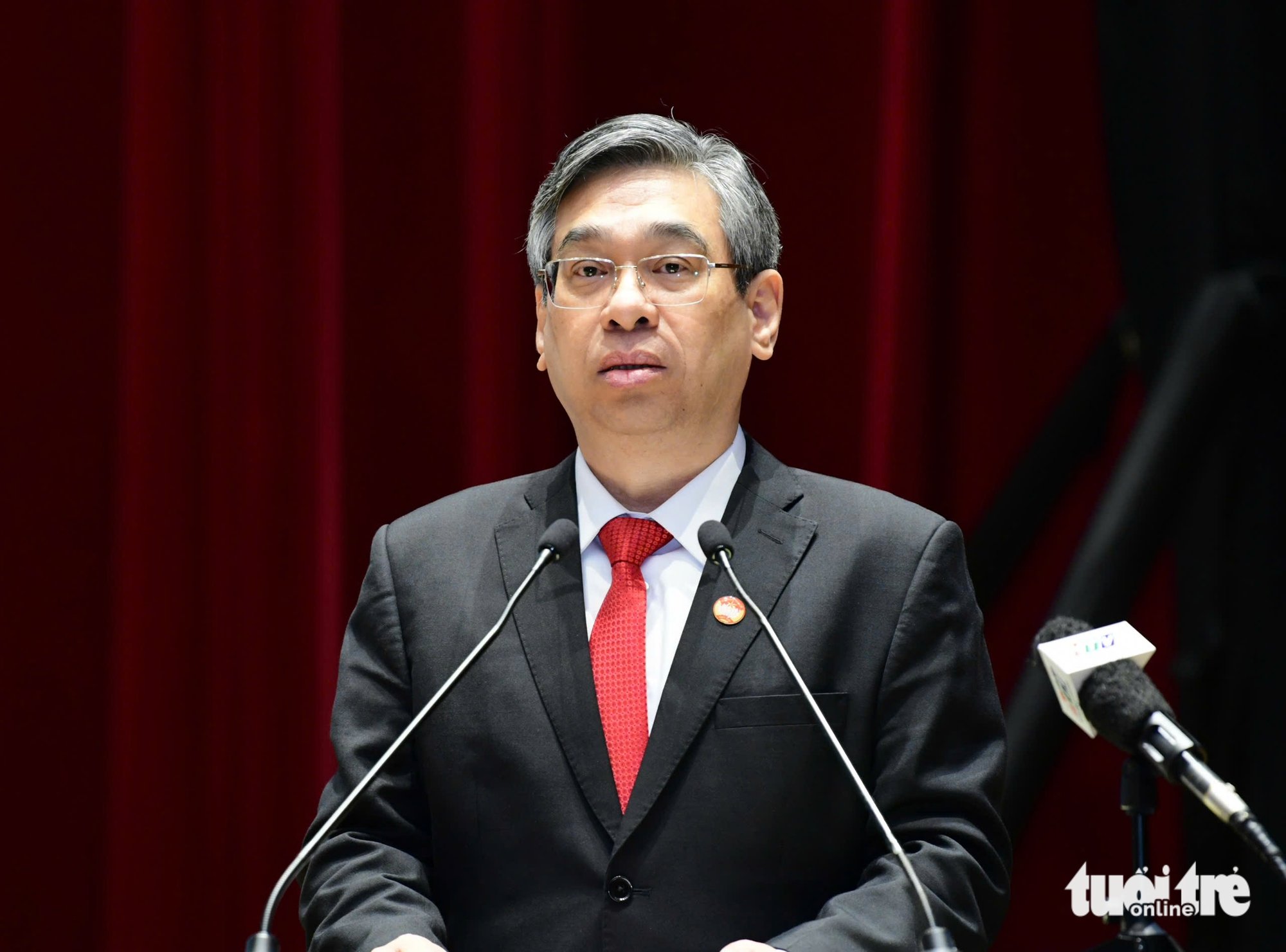 Ông Nguyễn Phước Lộc tái đắc cử Chủ tịch Ủy ban Mặt trận Tổ quốc Việt Nam TP.HCM - Ảnh 1.