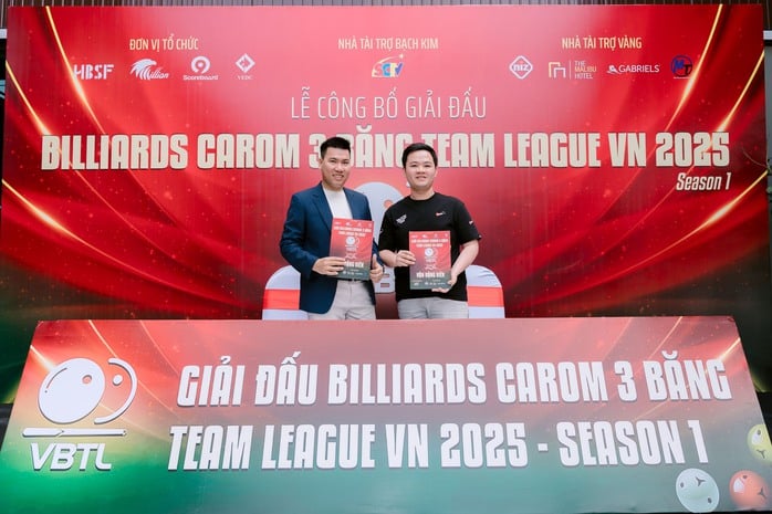 Ra mắt Giải Billiards carom 3 băng đồng đội Team League VN 2025 - Ảnh 2.