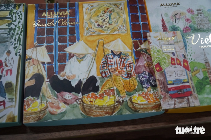 Khách du lịch hào hứng trải nghiệm làm chocolate bên sông Tiền - Ảnh 5.