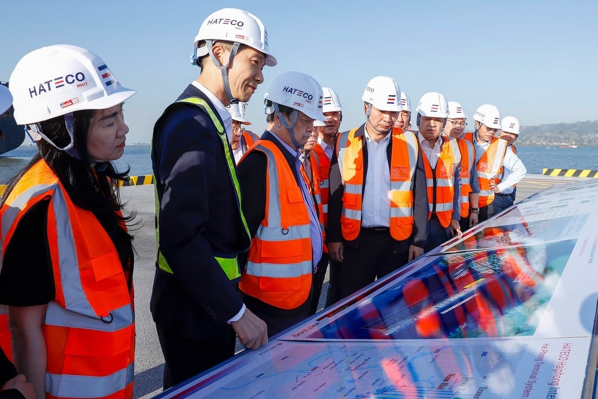 Phó Chủ tịch Quốc hội Lê Minh Hoan cho rằng Hateco đang góp phần phác họa tương lai công nghiệp xanh của Việt Nam. Ảnh: Khương Trung.