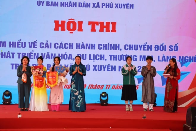 Phú Xuyên lan tỏa tinh thần cải cách hành chính, chuyển đổi số từ sân chơi học đường- Ảnh 7.