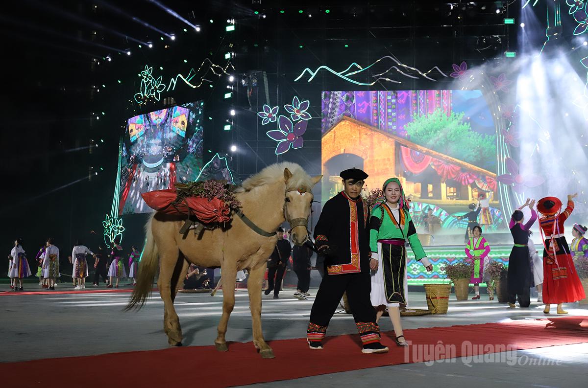 पहाड़ी लोगों की पारंपरिक संस्कृति को पुनः जीवंत करना: घोड़ों को बाज़ार तक ले जाना