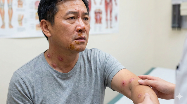 - ภาพที่ 1. Nhóm bệnh thường gặp khi nước lũ rút - Ảnh 1.