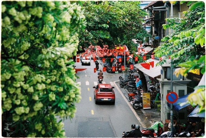Uma rua de Hanói no inverno. Foto de : Quang Anh