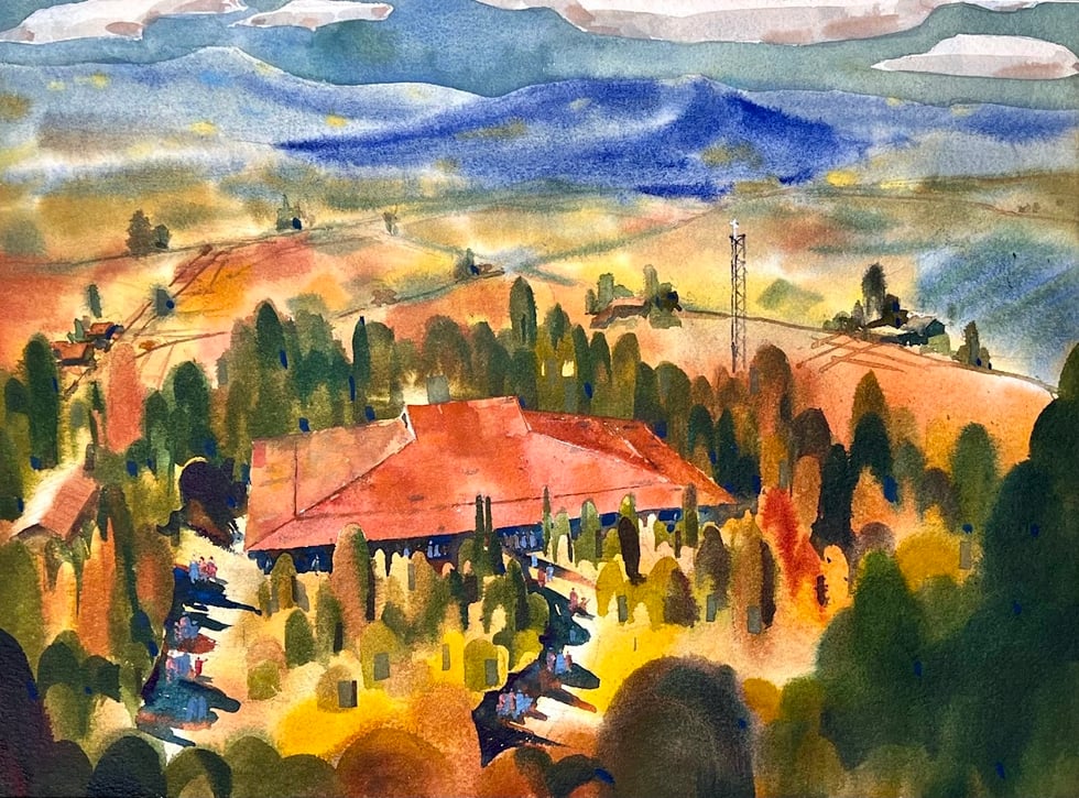 Dojem z „průhledného“ kostela bez dveří - Foto 4. Ấn tượng nhà thờ 'không cửa, trong suốt'- Ảnh 4.