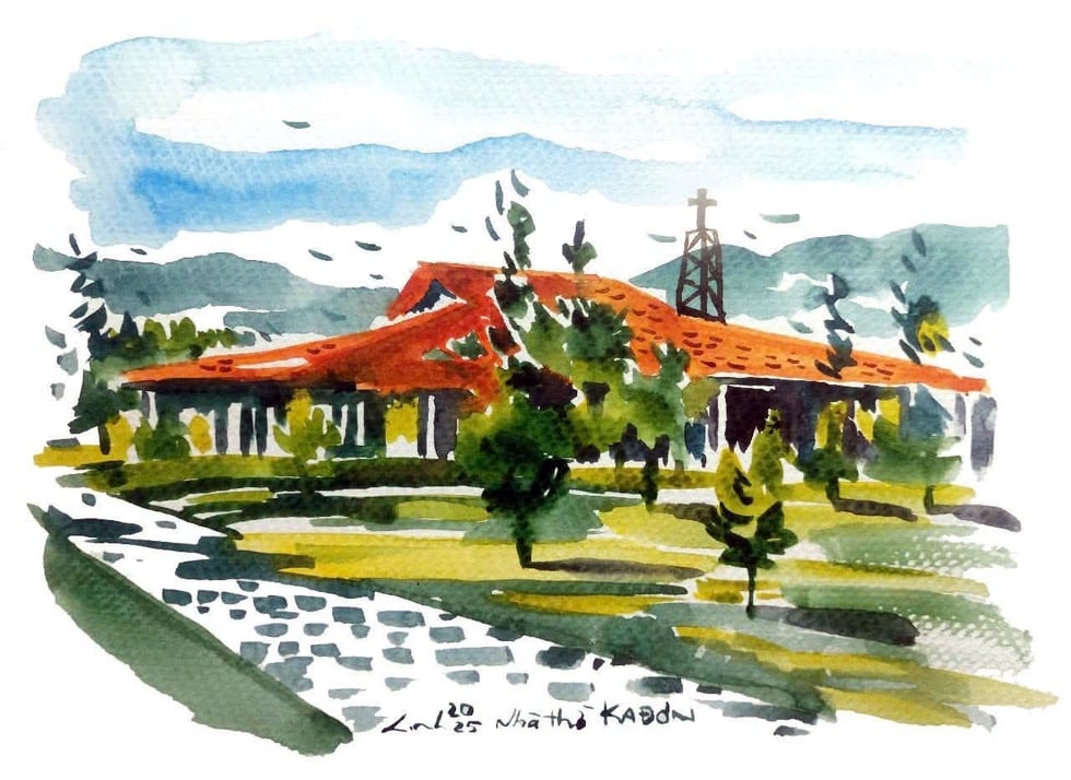 Dojem z „průhledného“ kostela bez dveří - Foto 7. Ấn tượng nhà thờ 'không cửa, trong suốt'- Ảnh 7.