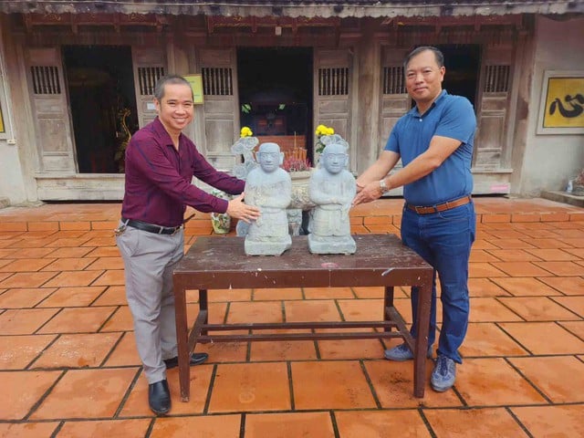 Ly kỳ hành trình tìm 2 tượng cổ đền Thần- Ảnh 3.