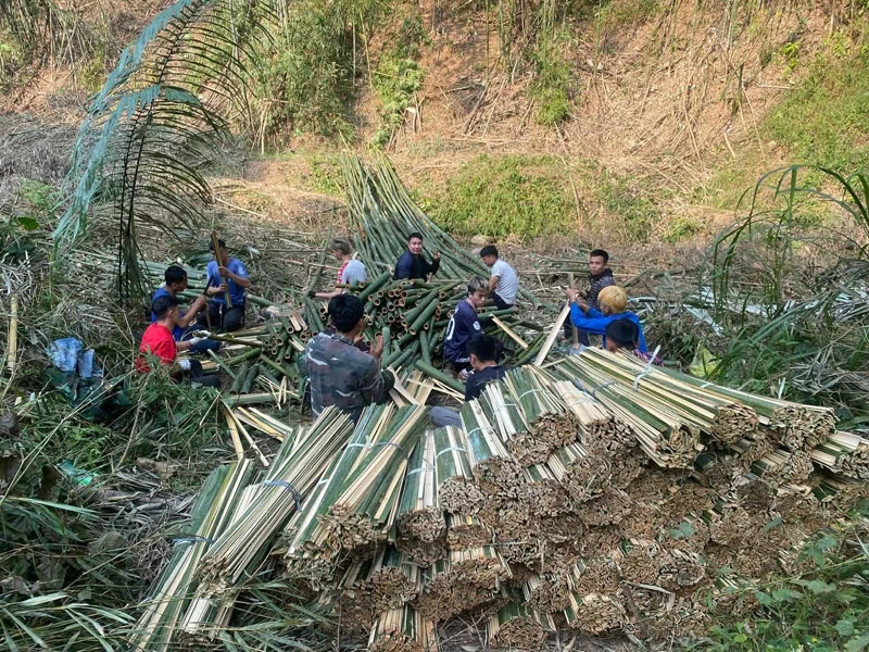 De aldeas afectadas por inundaciones a 