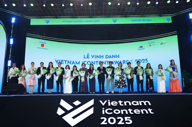 Vinh danh Giải thưởng Sáng tạo nội dung số Việt Nam - Vietnam iContent Awards 2025 - Ảnh 3.