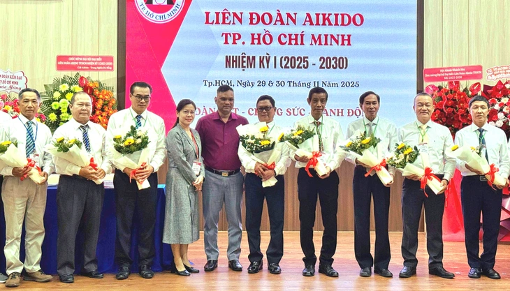 Đại hội Liên đoàn Aikido TP.HCM, tiến tới thành lập Liên đoàn Aikido Việt Nam - Ảnh 1.