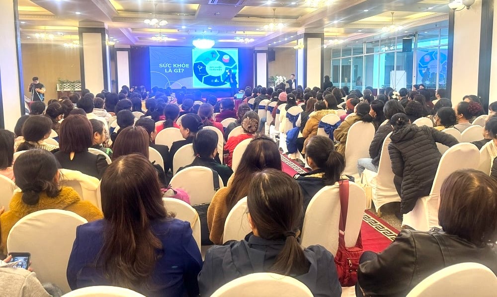 Mang kiến thức chăm sóc sức khỏe chủ động về cộng đồng cho phụ nữ- Ảnh 2.