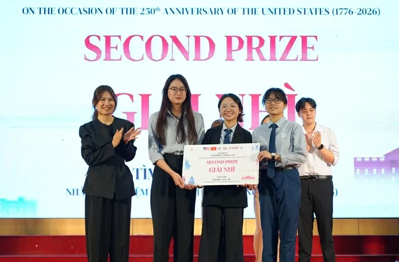 Khởi động chuỗi sự kiện Hoa Kỳ học và cuộc thi Exploring America 250 tại Trường Đại học Khoa học xã hội và nhân văn Khởi động chuỗi sự kiện Hoa Kỳ học và cuộc thi Exploring America 250 tại Trường Đại học Khoa học xã hội và nhân văn