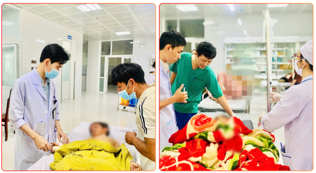 Kích hoạt báo động đỏ cấp cứu 13 em nhỏ bị lật ngã xe công nông- Ảnh 1.