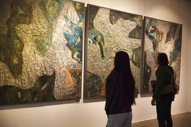 Tranh của Đinh Phong khiến họa sĩ Thành Chương rung động- Ảnh 4.