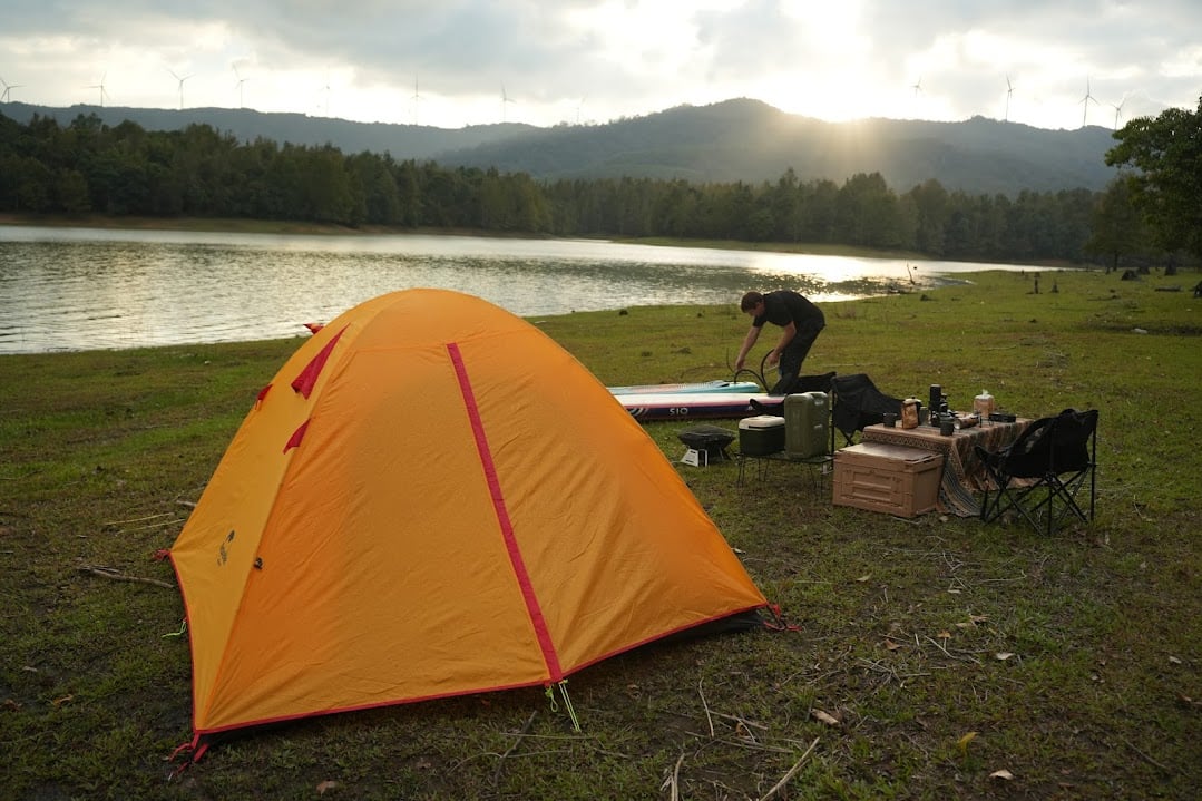 រដូវផ្លាស់ប្តូរស្លឹកឈើនៅភាគខាងលិចខេត្ត Quang Tri - រូបថត ៩.