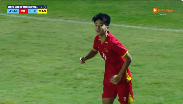 ເອົາຊະນະ ມາເລເຊຍ, U.17 ຫວຽດນາມ ສ້າງສິ່ງມະຫັດສະຈັນ ແລະ ຍາດໄດ້ປີ້ເຂົ້າຊົມອາຊີ: VFF ມອບເງິນລາງວັນ 600 ລ້ານດົ່ງ - ພາບ 3.