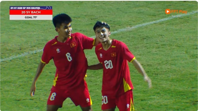 ເອົາຊະນະ ມາເລເຊຍ, U.17 ຫວຽດນາມ ສ້າງສິ່ງມະຫັດສະຈັນ ແລະ ຍາດໄດ້ປີ້ເຂົ້າຊົມອາຊີ: VFF ມອບເງິນ 600 ລ້ານດົ່ງ - ພາບ 4.