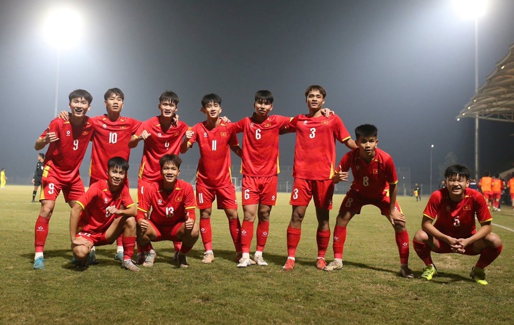 ផ្តួលម៉ាឡេស៊ី U17 វៀតណាមឈ្នះសំបុត្រទៅចូលរួមពានរង្វាន់ AFC U17 Championship ឆ្នាំ 2026 - រូបថត 3