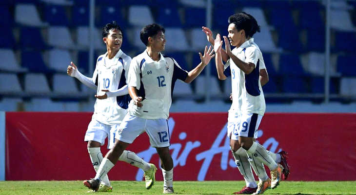 Myanmar và Thái Lan gây bất ngờ ở vòng loại U17 châu Á 2026 - Ảnh 1.